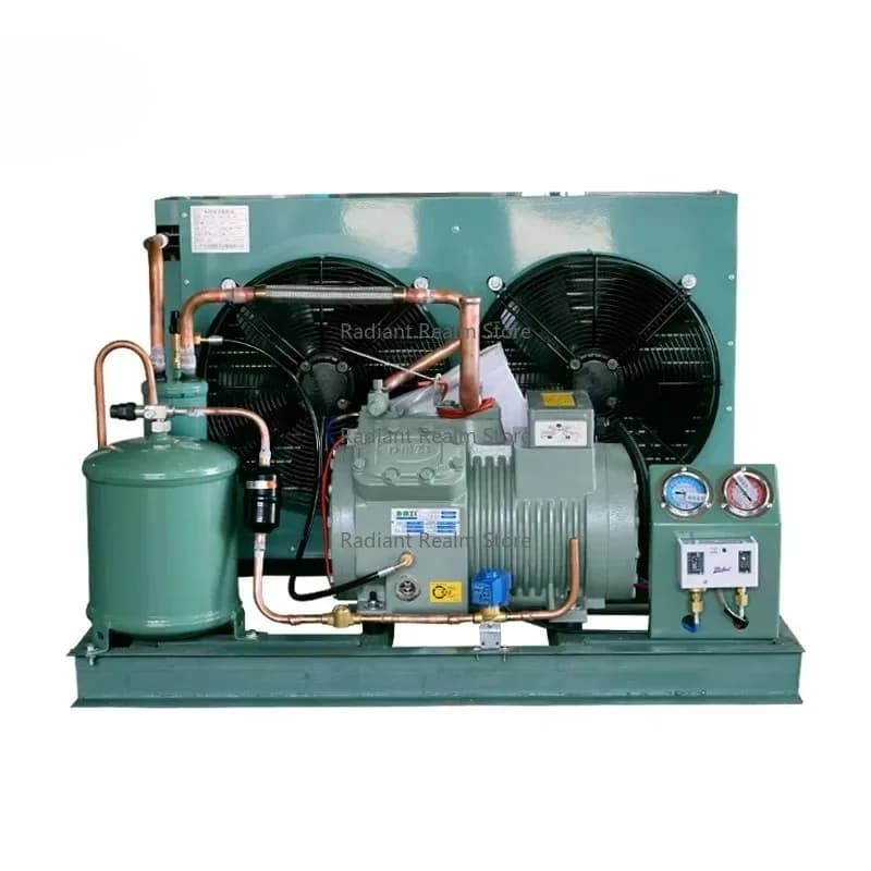 Condensing Unit with Bitzer Compressor Motor for Cold Room Walk-in Freezer System