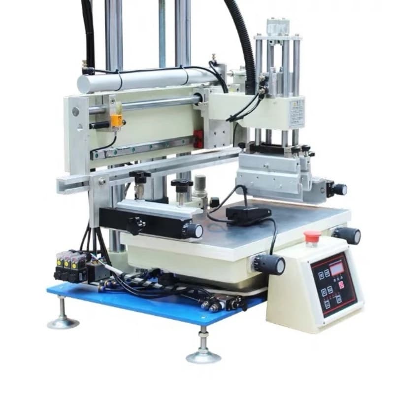 Pin, automatic  machine Flat screen printing Small semi-automatic  machine Screen printing machine