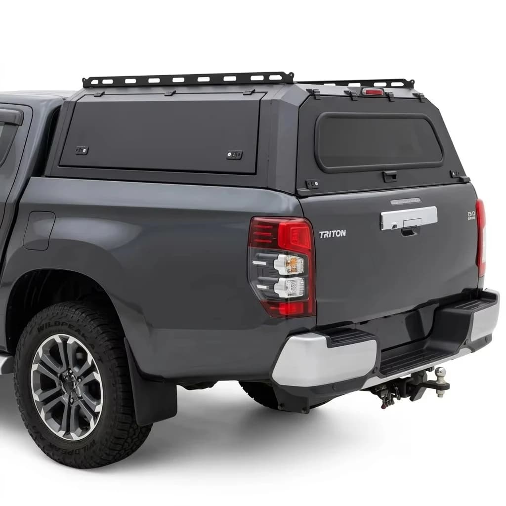 2026 New Arrival Aluminum Alloy Pickup Hardtop Tonneau Cover Canopy Shell for Mitsubishi Triton L200 Double Cab Factory