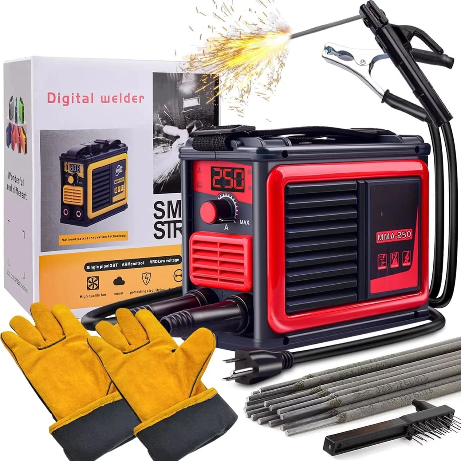 High Efficiency Portable Mini Arc Inverter Welding Machine New Arrival DC Motor Equipment for Manual Metal Arc Welders