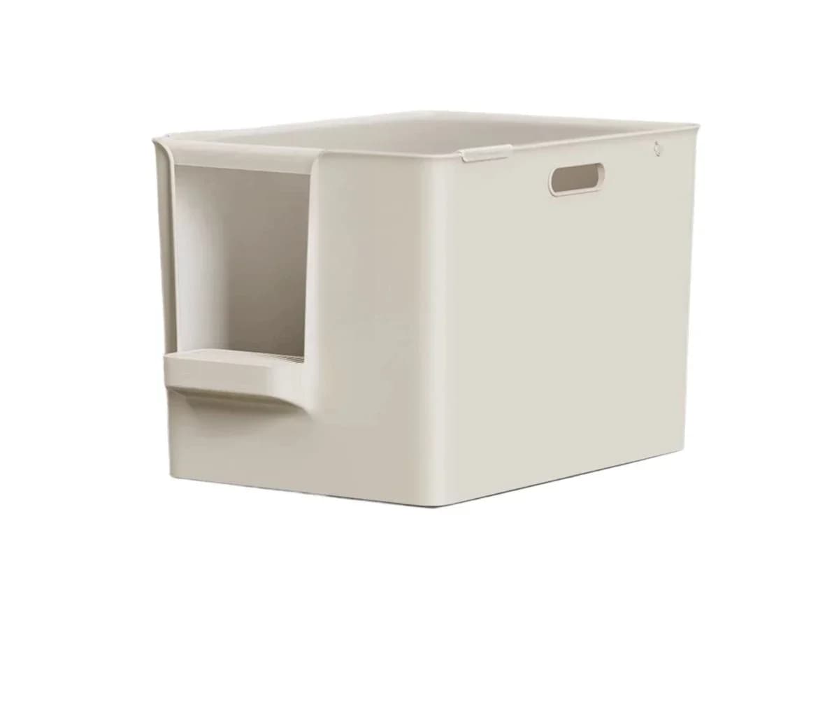 Cat litter box semi-closed oversized giant deepened anti-belt sand splash cat toilet