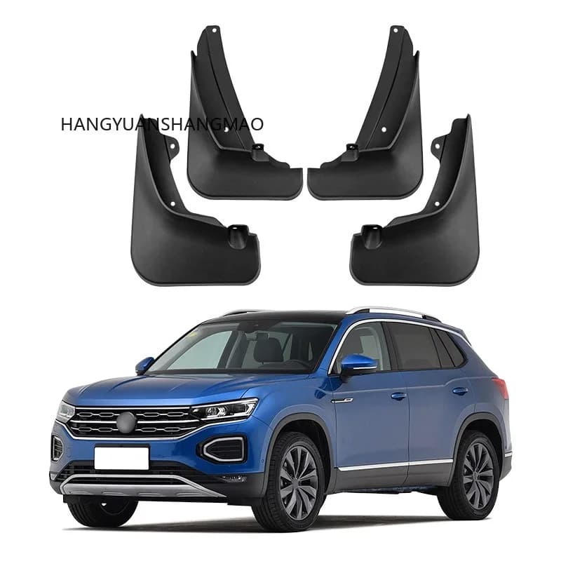 Car MudFlaps Mudguards Anti Splash For VW Volkswagen Tayron 2019-2023 Mudguards Front Rear Wheels Fender Car Accessories 4Pcs