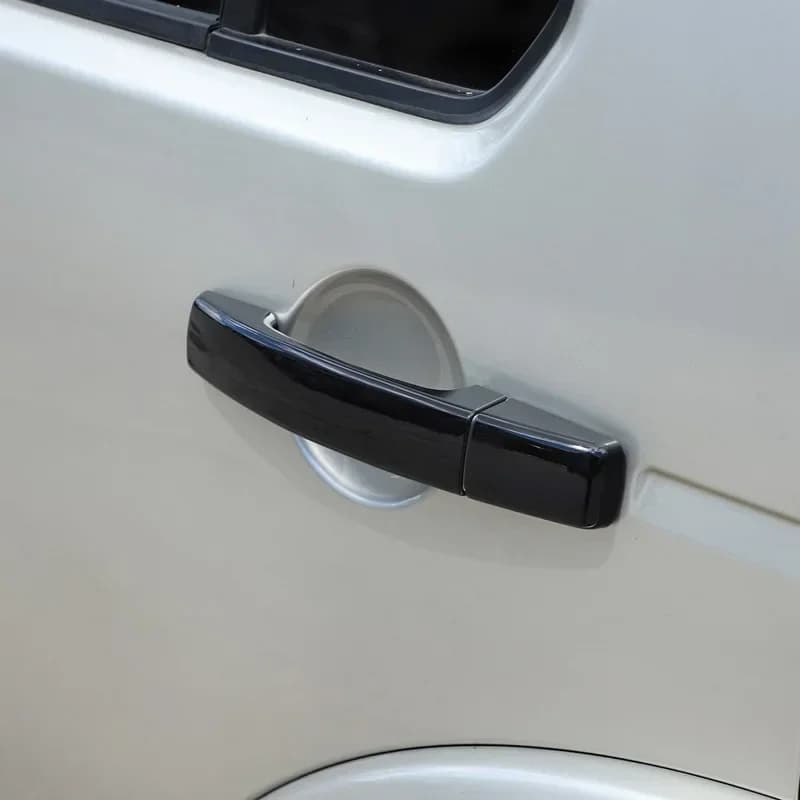 8Pcs ABS Matt Black For Land Rover Discovery 4 LR4 2010-2016 Car Door Handle Cover Trim Car Decoration Styling Accessories