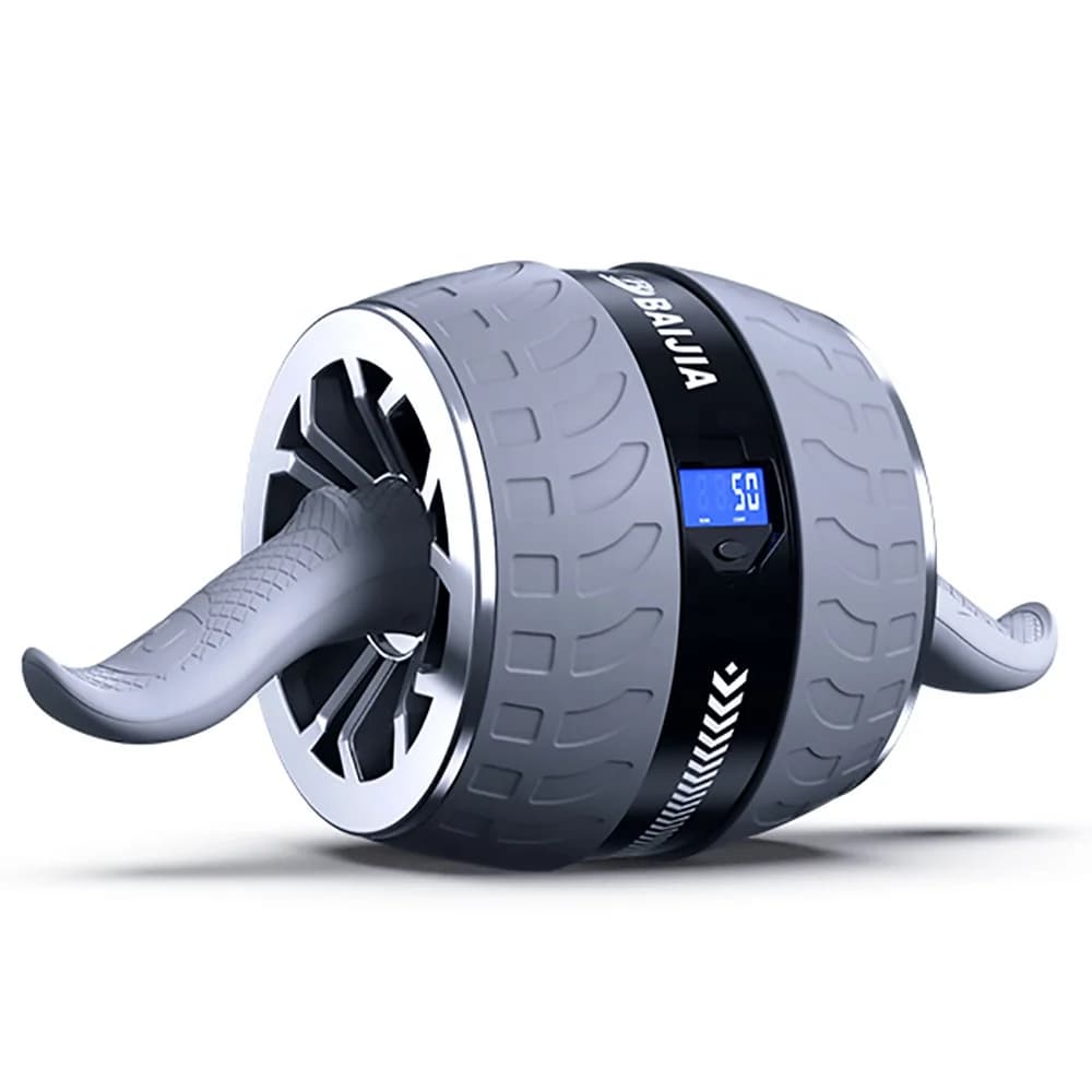 Exercise Equipment Rebound Abdominal Wheel Abdominal Trainer Wheel Roller With Knee Pad Mat Fitness Training Wheel