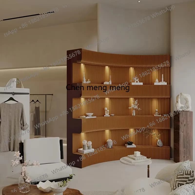 Customized Kraft Paper Honeycomb Folding Portable Room Divider Partition Wall with LED Light Fair Event Exhibition Paper Wall