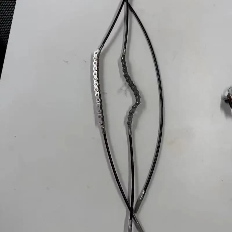 Steel Cable Chain Assembly Idler Cable Assy for Kayak Pedal Drive System Drive Kit Accessories