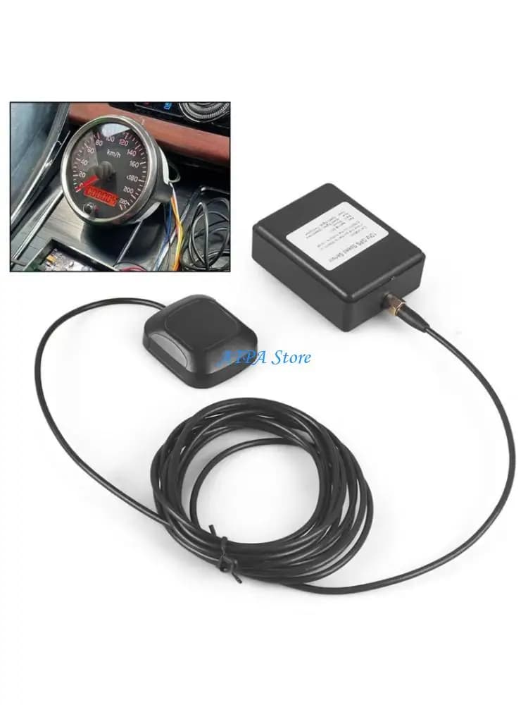 U13C High Accuracy 10Hz Map Antenna with Real Time Data Feedback Plastic Speedometer for Vehicle Speed Odometer