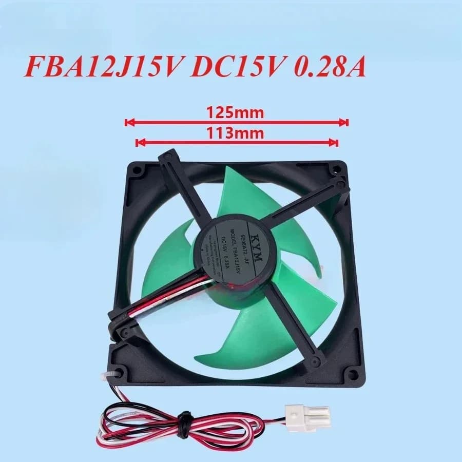 WZ-1Pc Freezer cooling fan for Sharp refrigerator freezer Fan Motor FBA12J15V DC15V 0.28A