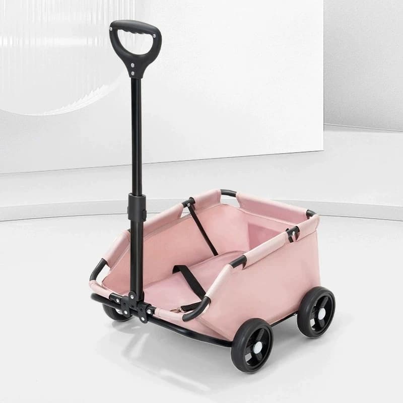Multifunctional outdoor camp car Small push trailer Foldable trolley Picnic car Mobile car Portable