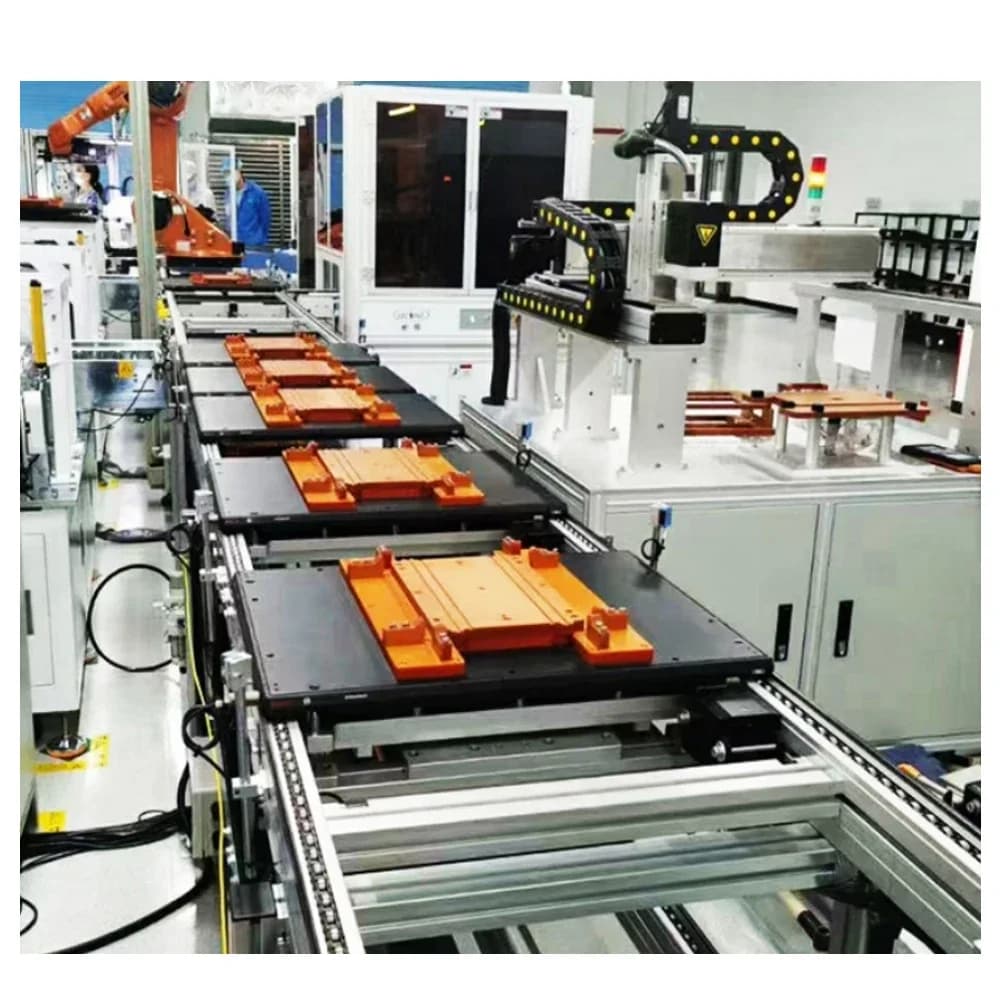 Manufacturer produces double-speed chain conveyor auto parts double-speed chain assembly line