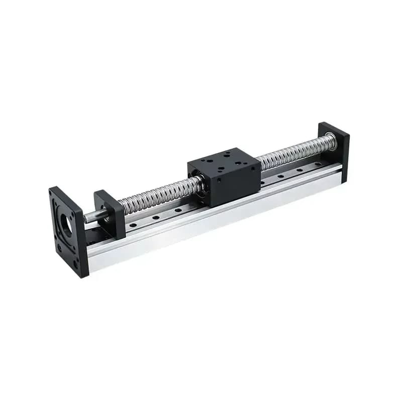 GX1204 SFU1204 Miniature Linear Module 100mm to 500mm CNC Machine Tool Guide Rail with Stepper Motor Linear Actuator for