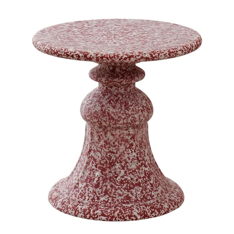 Side table, floor-to-ceiling ornaments in household living room, creative corner table with vase shape coffee table