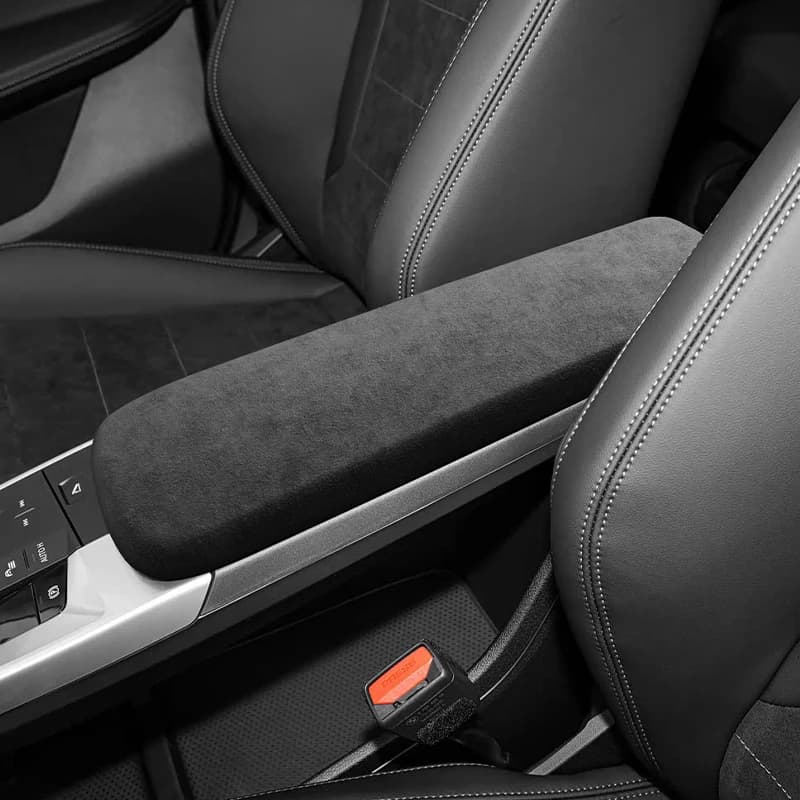 For BMW X1 IX1 U11 (23-25) X2 U10 U12 (24-25) Made of Alcantara Seat Armrest Box Cover Car Premium Interior Tuning Accessories
