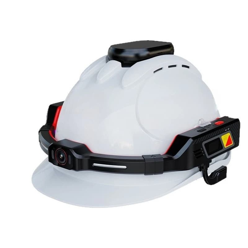 Smart helmet external recorder CR-012 offline 4G anti-shake gimbal real-time video call