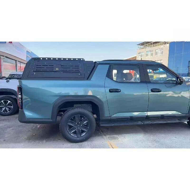 Upgraded Steel Or Aluminum Pickup Truck Hardtop Canopy For Long Box Standard Box Waterproof Cargo Protector