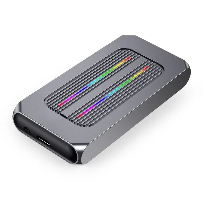 M.2 NVME hard disk box External Type-C interface Aluminum alloy mobile