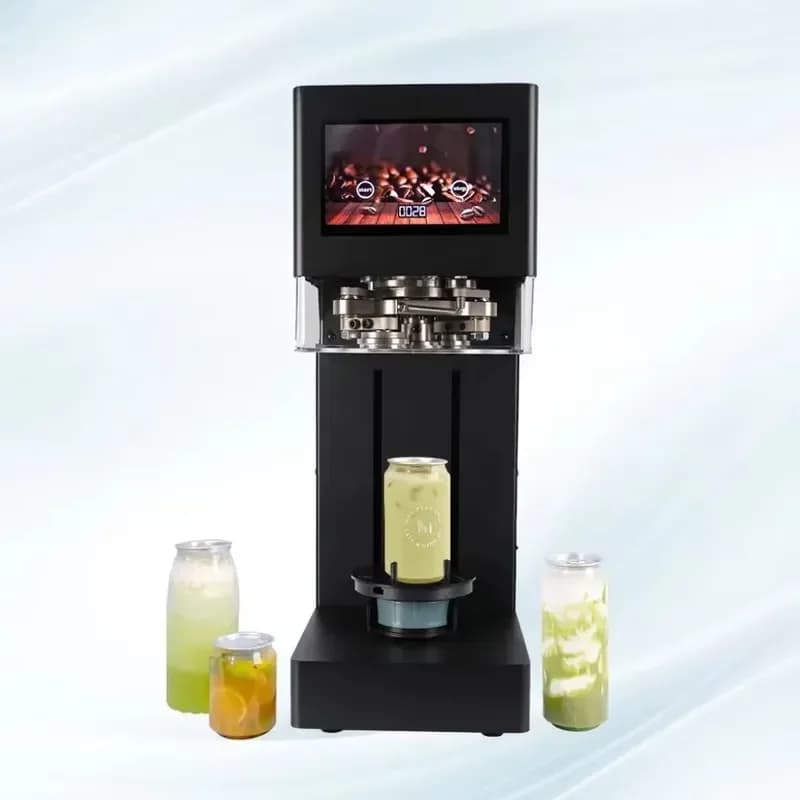 2026 FGJ-100D-25 Touchscreen Beverage Sealing System - Commercial Grade Cup Capper for Bubble Stores