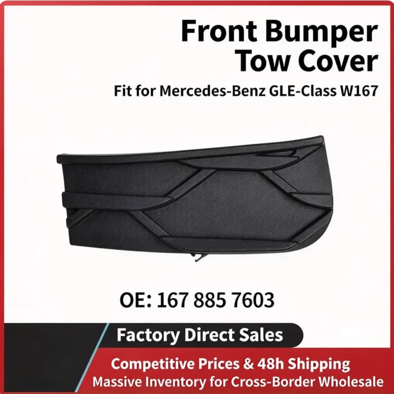 For Mercedes Benz GLE W167 2020-2026 Front Tow Hook Cover Cap 1678857603 Spot Wholesale