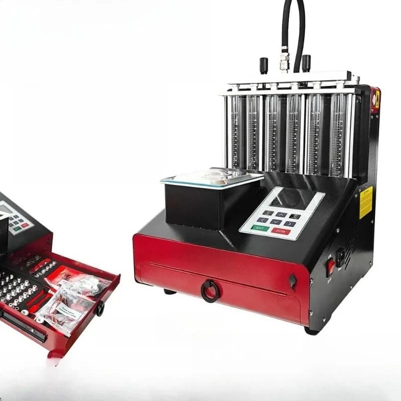 Car injector cleaning machine, ultrasonic cleaning car maintenance