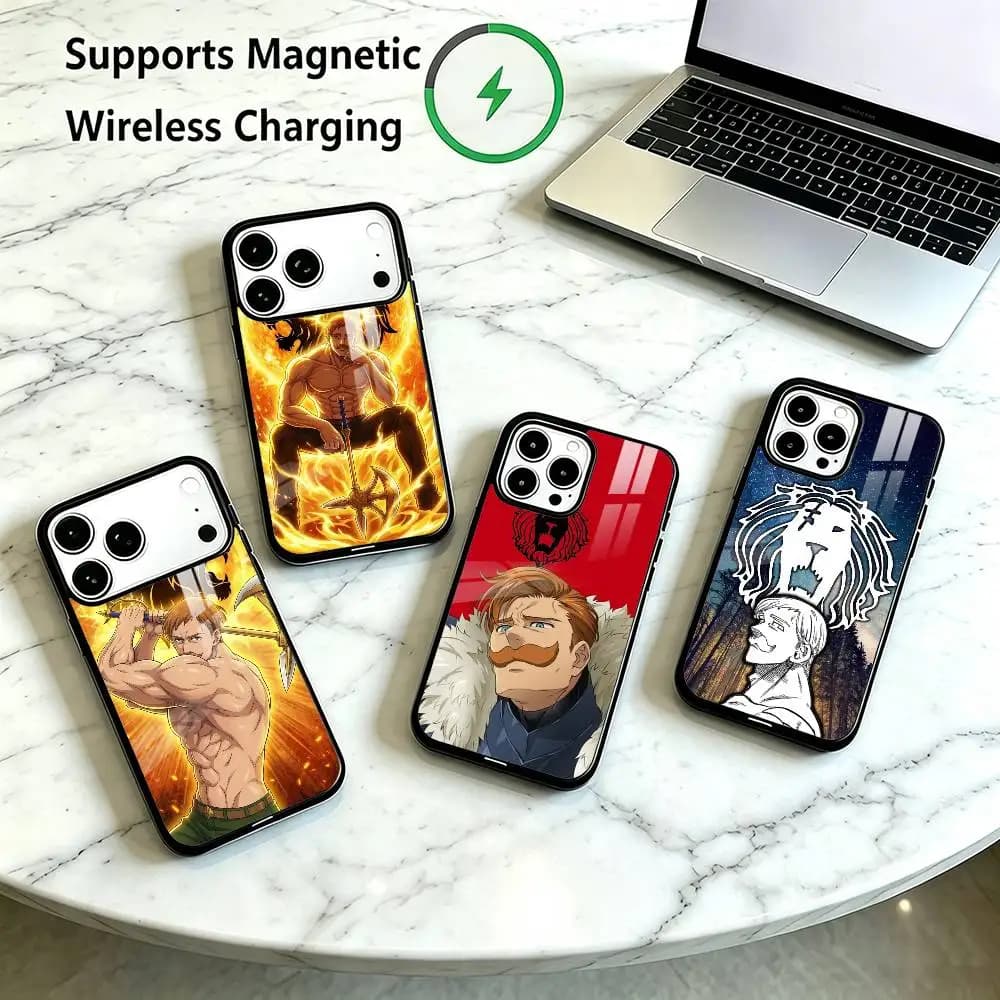 The Seven Deadly S-Sins Escanor  Phone Case For iPhone18 17,16,15,14,13,12,11 Plus,Pro Allows magnetic wireless charging Gift
