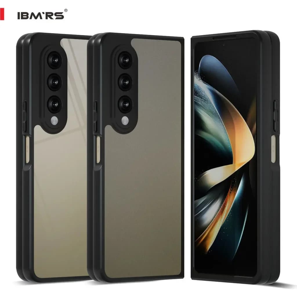 for Samsung Galaxy Z Fold4 Case Shockproof Heavy Duty PC+TPU Dual Layer Phone Cover