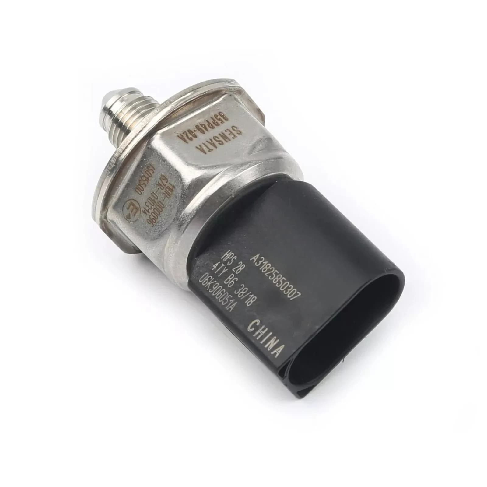 Fuel Rail Pressure Sensor 85PP49-02A 06K906051A For Volkswagen Caddy Golf Jetta Passat Polo Sharan Audi A1 A3 A4 A5 A6 A7 A8