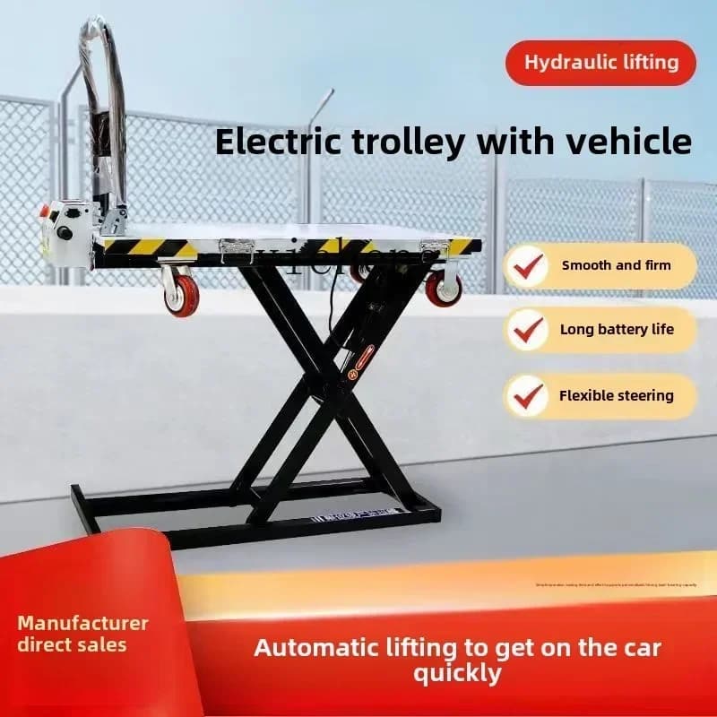 a-15Electric Multifunctional Flat Truck Lifting Platform Mobile Vehicle Lifting Truck