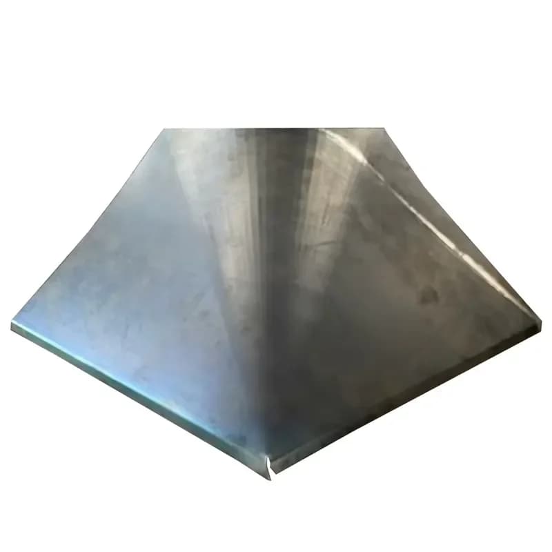 Customizable Stainless Steel Welded Round-to-Square Duct Fittings for Galvanized Air Duct Processing