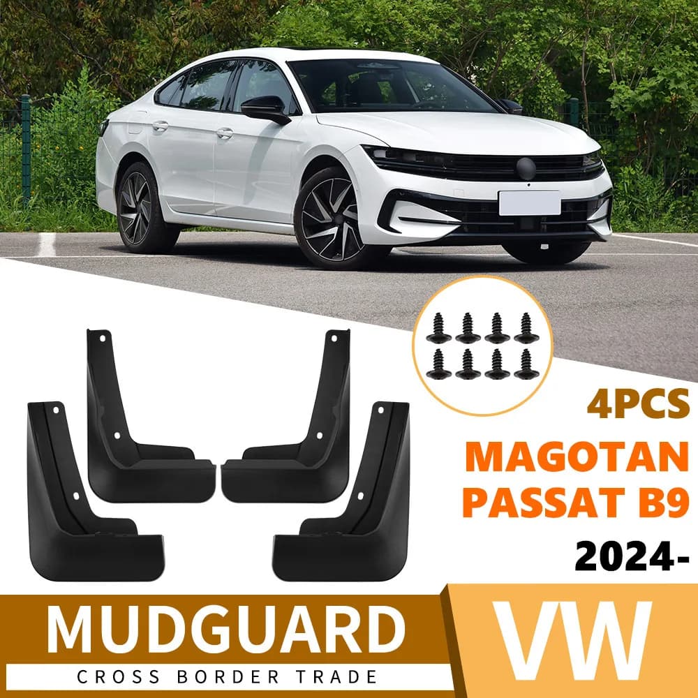 For Volkswagen Magotan/Passat B9 2024 car fender soft rubber tile supplies fender flares mud flaps car accessories