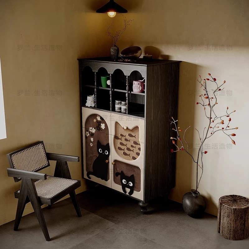 Storage Display Cabinet Dining Modern Entryway Drawers Living Room Cabinet Tables Door Meuble De Rangements Home Accessories
