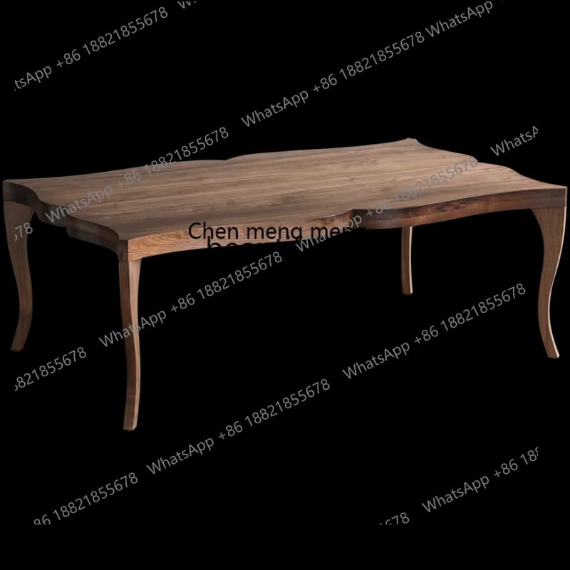 Mid-Ancient Solid Wood Tea Table/Walnut Living Room Coffee Table Tea Table