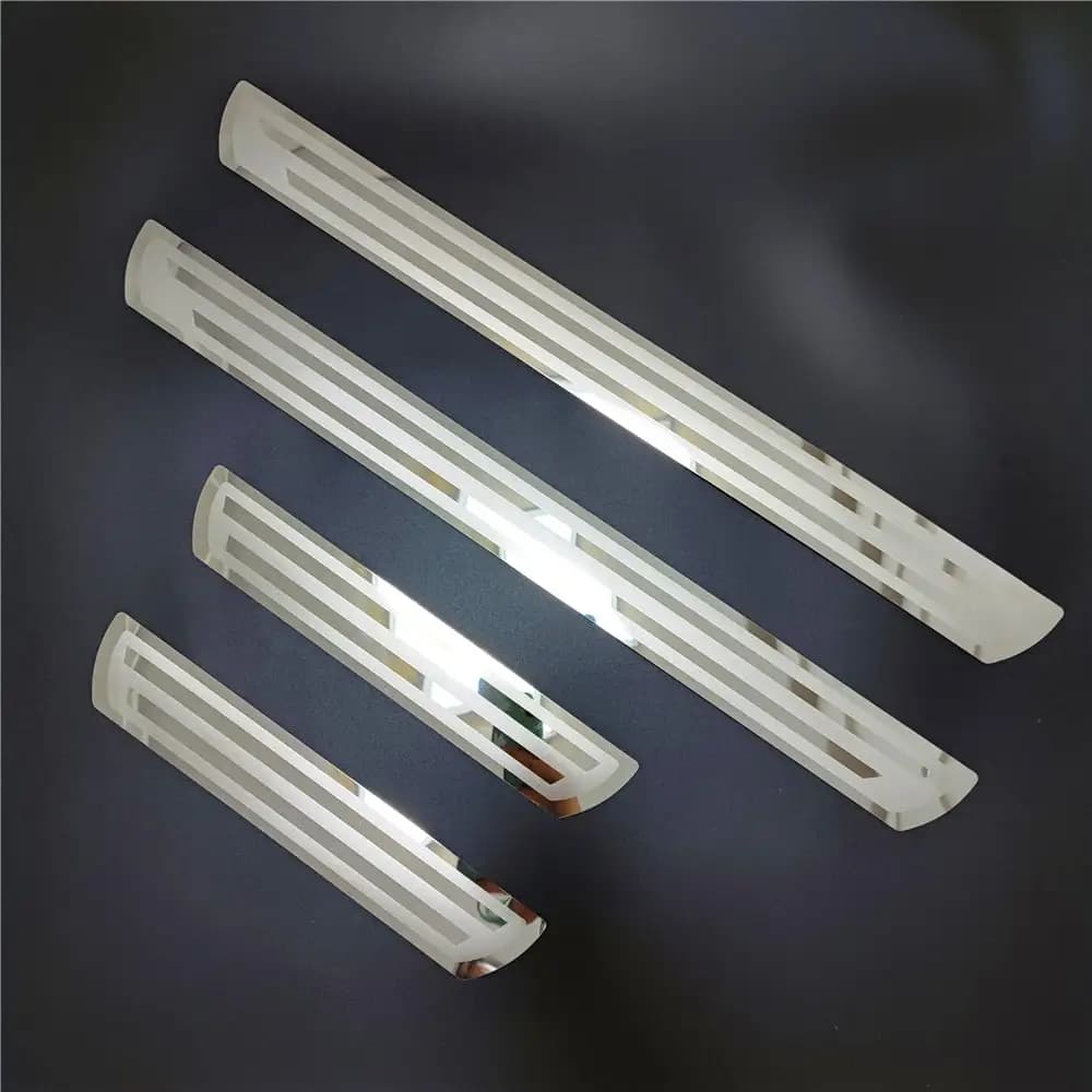Car Door Sill Scuff Plate Bar Exterior Kick Pedal Protector For Vauxhall Opel Astra Zafira Corsa 2009-2022 2023 2024 Accessories