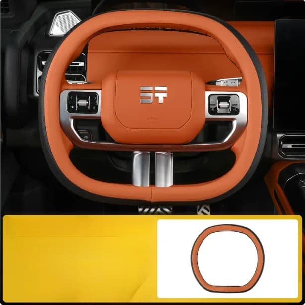 For Chery Jetour G700 2025 2026 Steering Wheel Protective Cover Modified Workable Season Universal Anti Slip Handle Cover Parts
