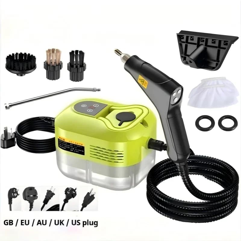 Intelligent Handheld Steam Cleaner High Pressure High Temperature for Household Use Suitable for Air Conditioning Kitchen Car Fu