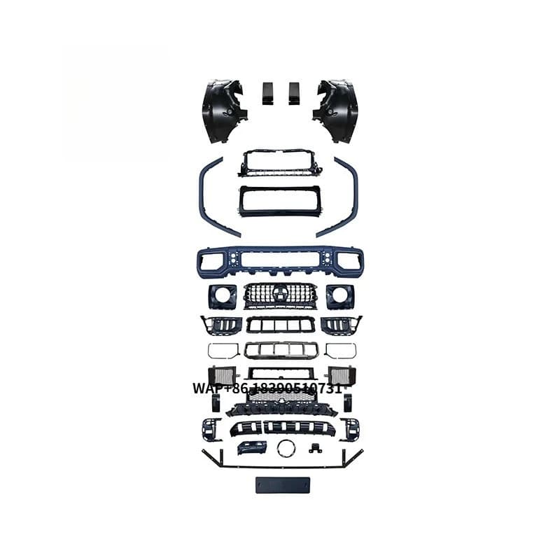 Black Color Auto Parts Car Body Kits for G500-2025 Style Conversion Kit to Facelift G63-2025 Style