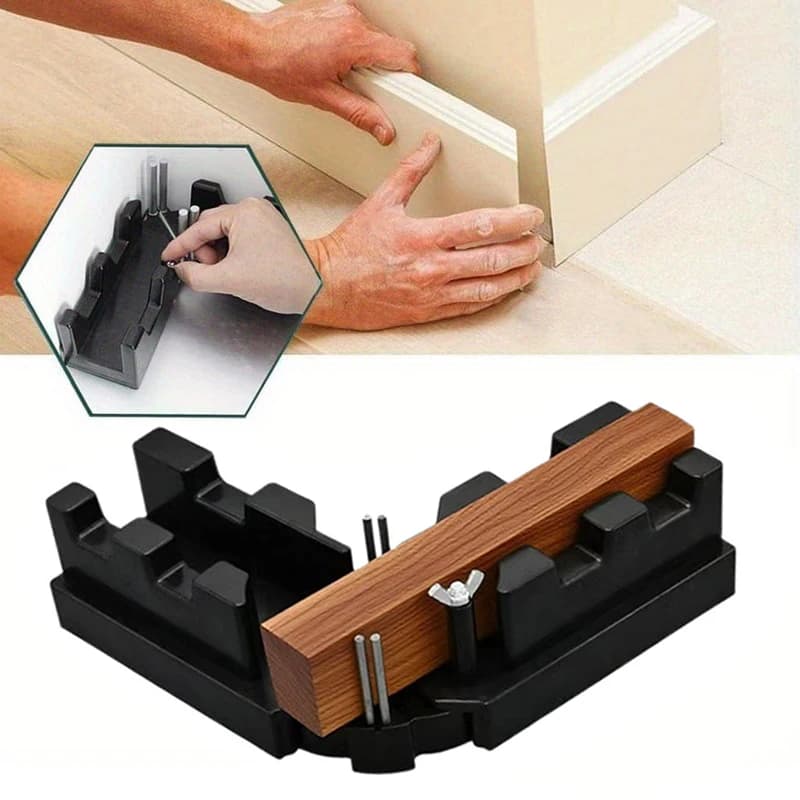 Multi-Angle 2In1 Slanted Joint Measurement Cutting Tool With Precise 85-180° Angle Positioning For Accurate Cutting. Manual Tool