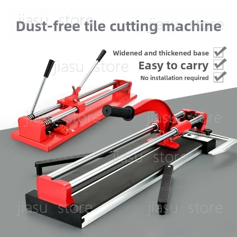 Manual tile cutting machine, wall tile pusher, aluminum alloy double track 300 400 600 800 1200