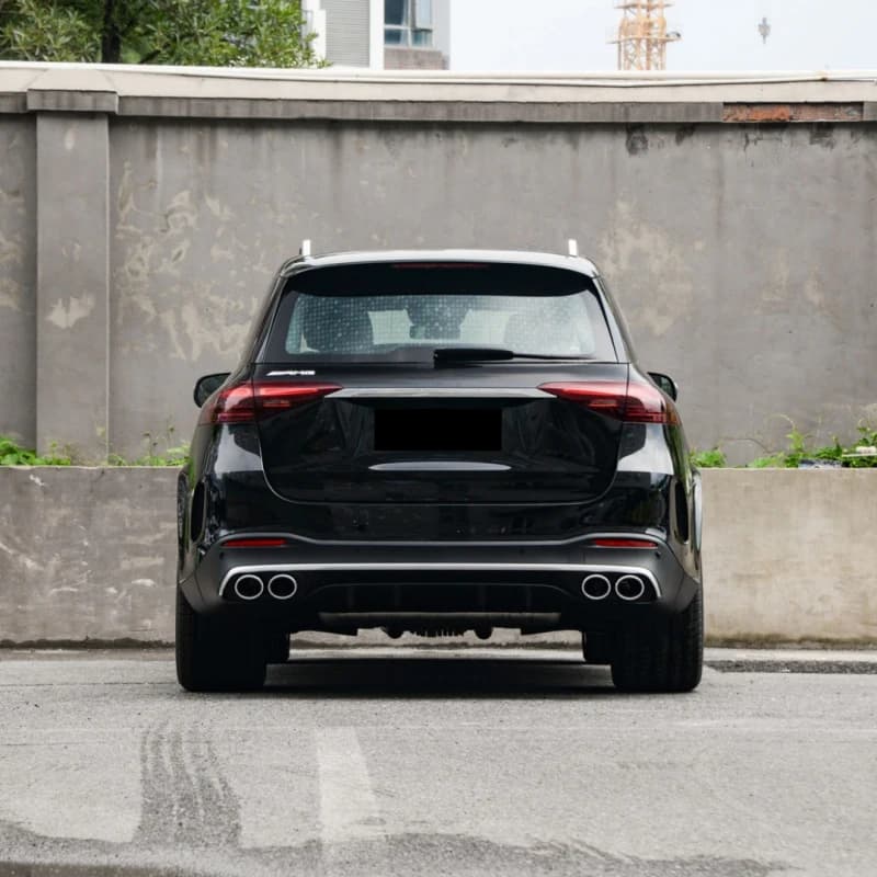 GLE53 Bumper Grille Conversion Kit W167 Body Kit 2024 Model Upgrade Old to New Grille Modification for Enhanced Vehicle Look