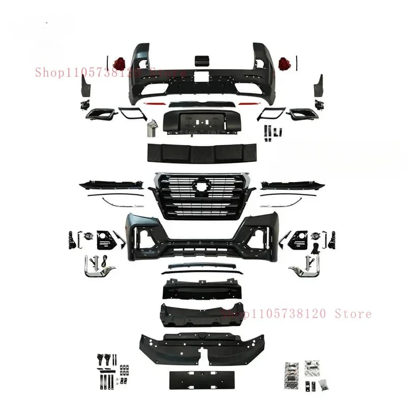 Factory Hot Selling GUGO -On S PRADO E Model Bodykit High Quality S Bumper With Easy Installation And Tow Hook