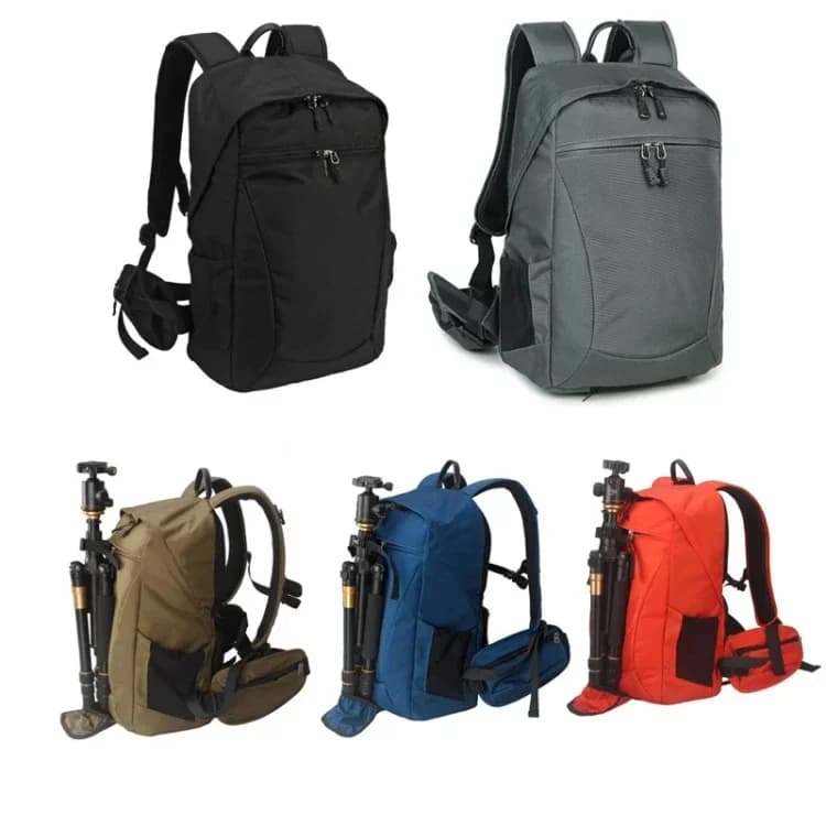 Multifunctional DSLR digital camera bag, size: small (khaki)