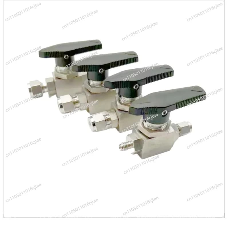 For Stainless Steel 316L High Pressure 3000PSI/low Pressure 1000PSI Straight-through Ball Valve, Corrosion Resistance