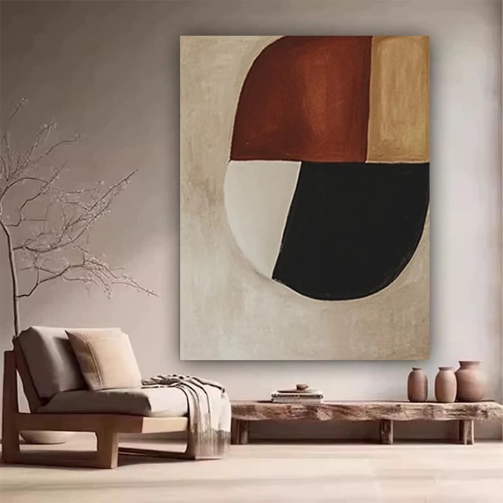 100% Handmade Abstract Oil Painting on Canvas Large Wall Art Decor Pictures Modern Poster Decorate Living Room Ornament Gift