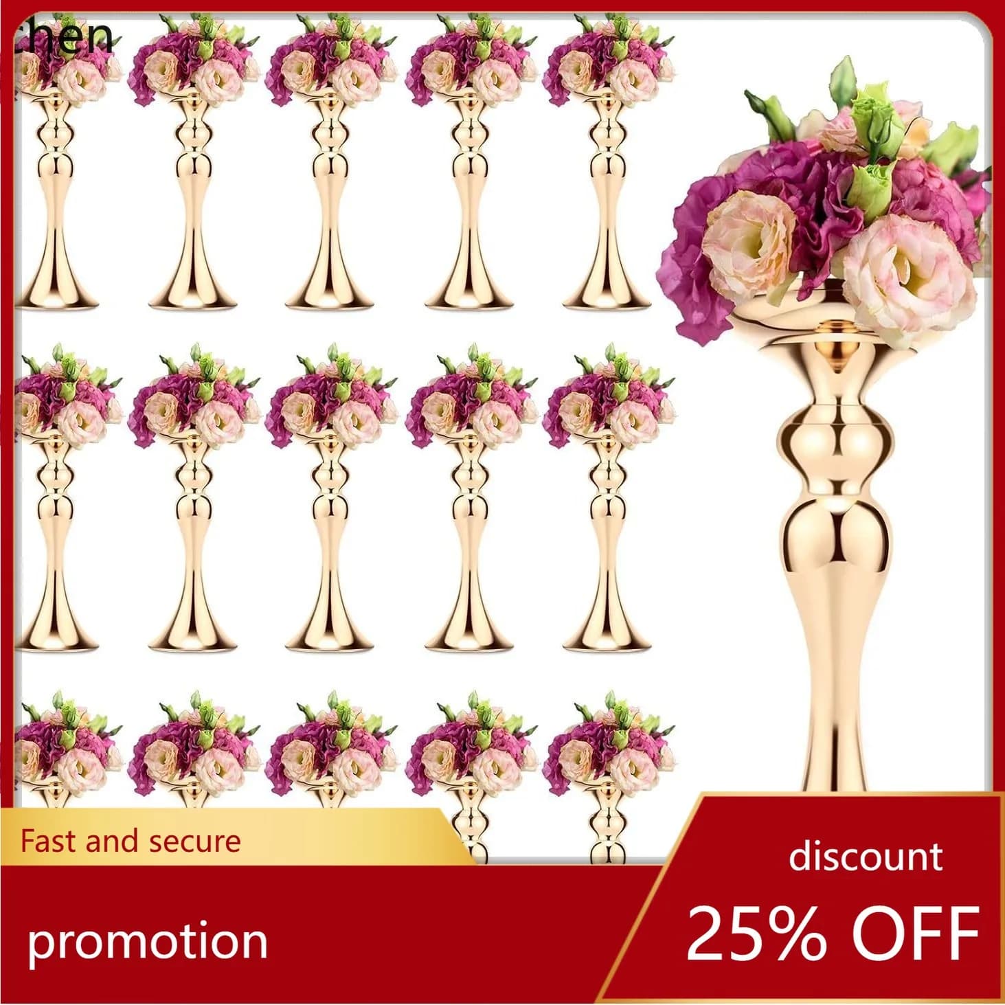 Hxl wedding candlestick, wedding centerpiece, table floral arrangement, aisle runner vase