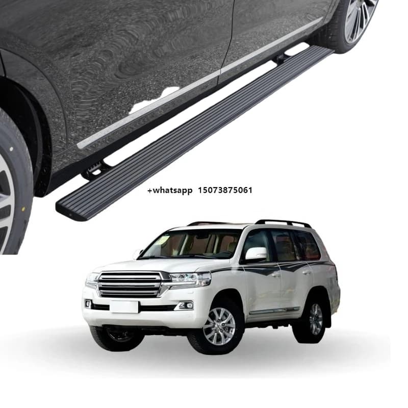 Aluminum Alloy Side Step Electric Running Board for  Land Cruiser Running Board Automobile Accessories