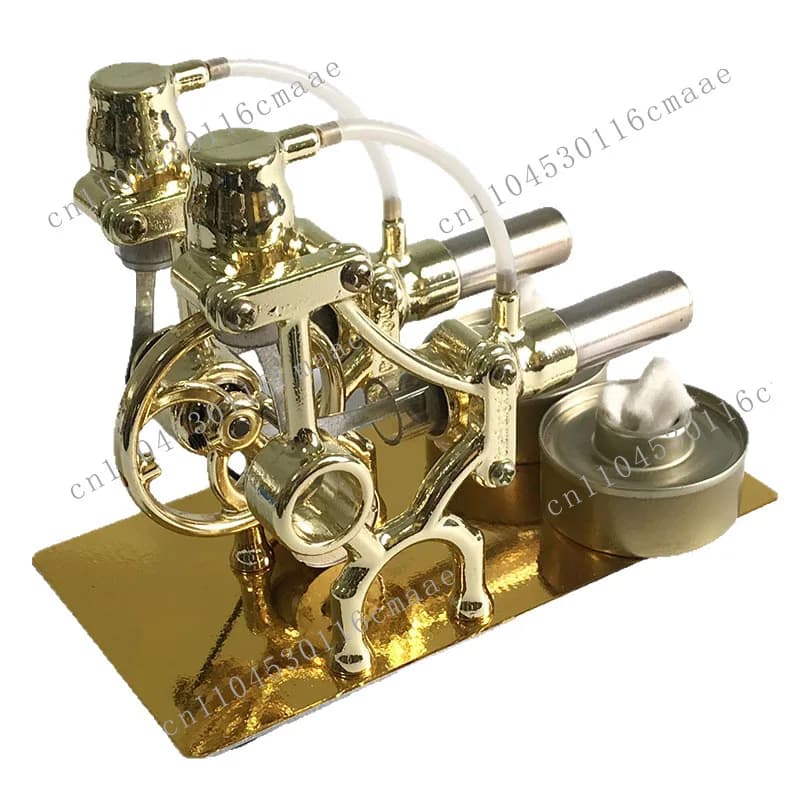 Stirling Engine Weighs 820 Grams, Length 210 Width 110 Height 145mm