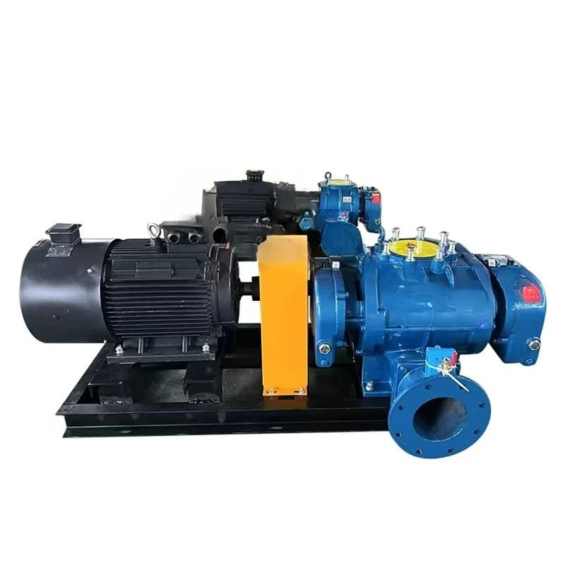 Fan aquaculture sewage treatment pneumatic conveying high-pressure triblades