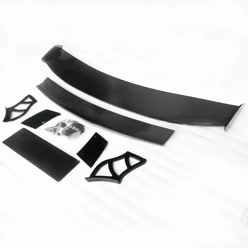 Carbon Fiber  Wing  Double Deck Rear Spoiler