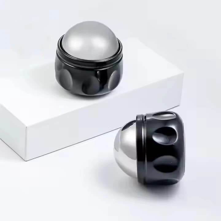 Stainless Steel Cooling Facial Roller Ice Globes Massage Tool For Face Eyes Body Skin Care