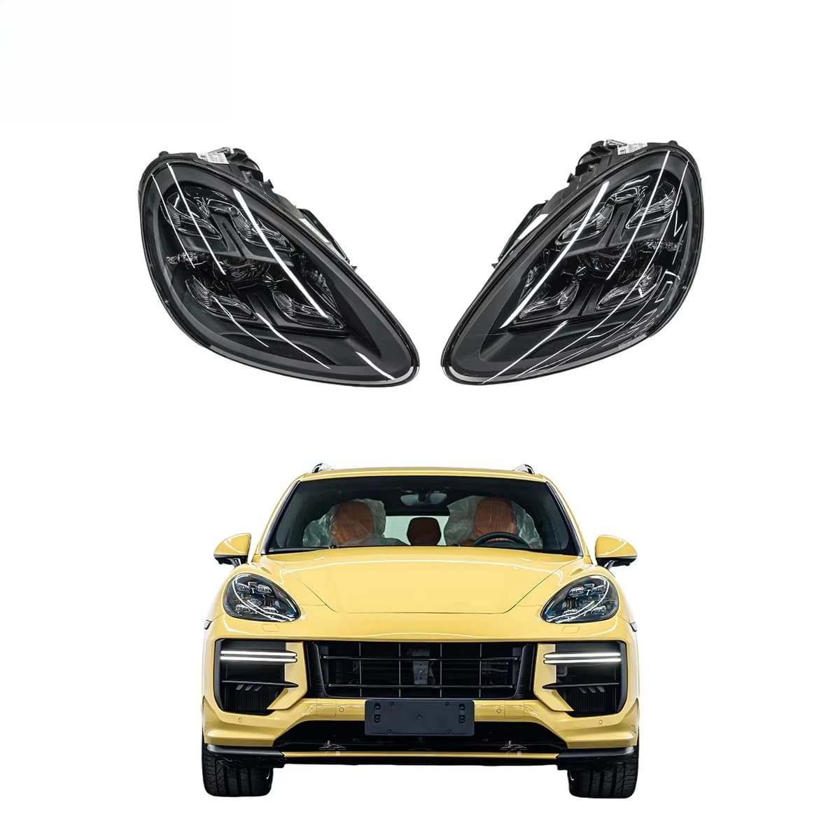 ForPorsche for Cayenne 958.1 2011-2014 LED Headlight Assembly DRL High Quality 2023 Upgrade for Year Car Accessories
