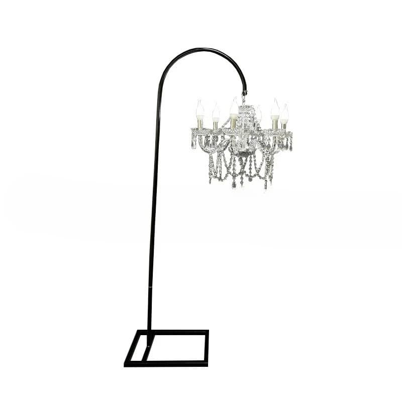 New wedding props acrylic with hook street guide light T table guide device Best-selling wedding hall decorative hanging